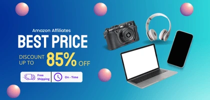 Blue Gradient Electronic Sales Promotion Facebook Ad